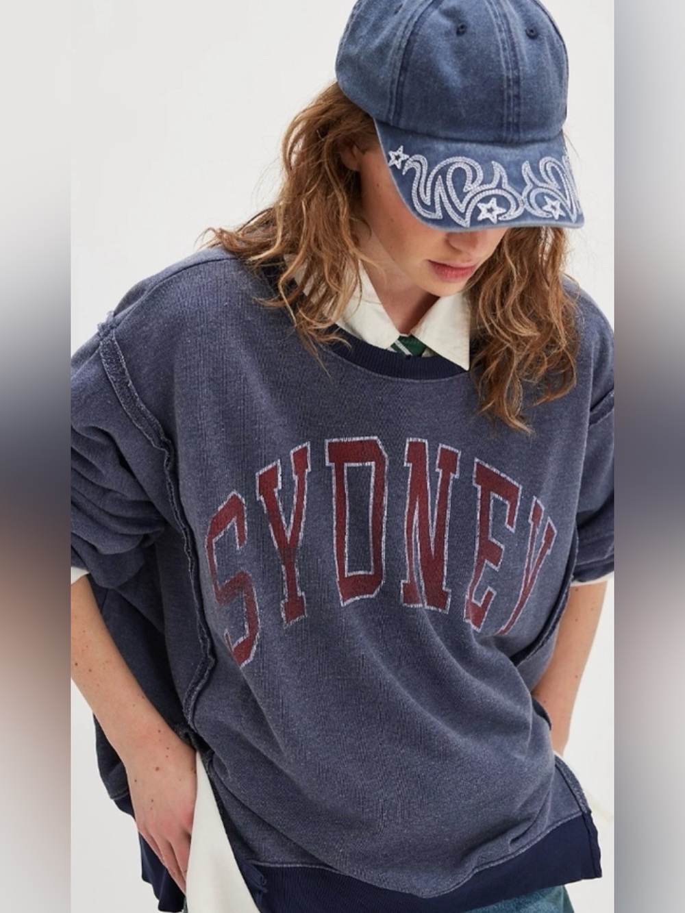 We The Free By Free People Oversized Camden Sweatshirt Sydney